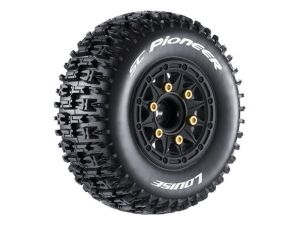 Louise RC SC-Pioneer Short Course Reifen L-T3148SB – Soft Compound, 12/14/17 mm Hex, 2 Kompletträder