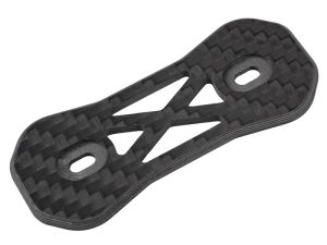 Mugen Kohlefaser Befestigung einteilig für 1:8 Universal Spoiler, ME8030