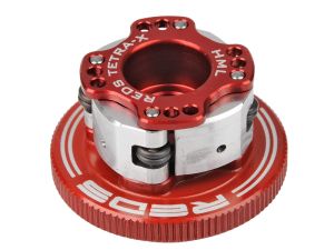 REDS Racing 1:8 Kupplung TETRA-X einstellbar 34mm # 4 Aluminium Beläge