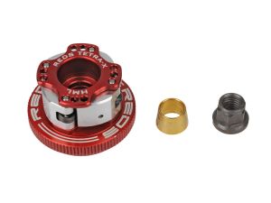 MUQU0080 REDS Racing 1:8 Kupplung TETRA-X einstellbar 32mm # 4 Aluminium Beläge