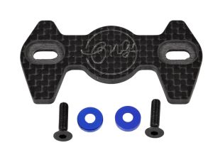 Setzen Sie auf die Erfahrung eines Weltmeisters und verbessern Sie die Performance Ihres RC-Fahrzeugs mit der ONG RC Kohlefaser Befestigung einteilig für 1:8 Universal Spoiler – Artikelnummer ONG0421C.