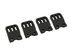 UR1927 Ultimate RC Kohlefaser Achsträger 3-in-1 Platte Mugen MBX8R HA (4) Achsschenkel