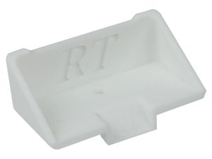 RT Frontspoiler Flex für 1:8 Mugen MBX8R/TR – 3D-gedruckt in edlem Weiß