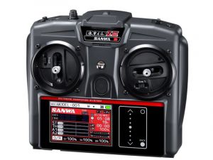 Airtronics Sanwa EXZES ZIII Fernsteuerung FH5 Combo (2.4GHz / Empfänger RX-493i) RC Sender + Empfänger