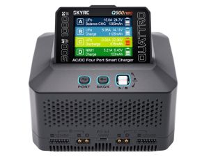 SkyRC Q500neo LiPo 4-Kanal Smart Charger – 15A / 500W