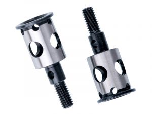 Mugen Radachse mit Gelenkkappe VA/HA MTX-5/MTX-6/MTX-7, T2223