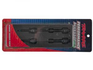 TRX1951R Traxxas Antriebswellen Stahl kpl. hinten | Driveshafts, rear, steel-spline constant-velocity (complete assembly) (2) (fits 2WD Rustler/Stampede)