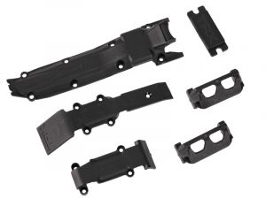 Traxxas Schutzplatten-Set für Chassis, Getriebe,  Servo v/h TRX7037