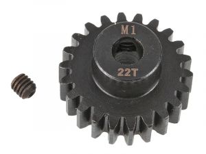 TSP-600122 Produktansicht TSP Motorritzel Modul 1 Stahl 22 Zähne