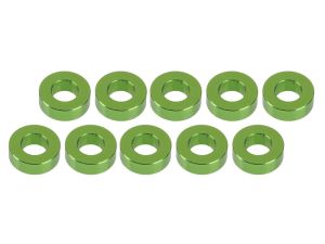 Ultimate RC Grün Aluminium 3x6x2mm Unterlegscheibe (10)