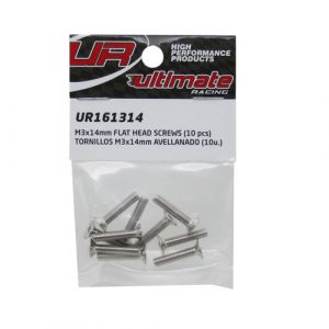 UR161314 - Ultimate RC Senkkopfschraube M3x14mm 12.9 (10)
