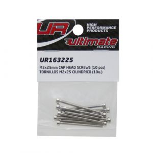 Ultimate RC Zylinderkopfschraube M2x25mm 12.9 (10)Cap Head Innensechskant