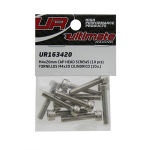 Ultimate RC Zylinderkopfschraube M4x20mm 12.9 (10) Cap Head Innensechskant