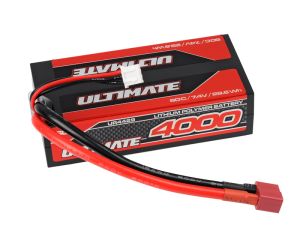 Ultimate Racing UR4429 – 7.4V 4000mAh 60C LiPo Stick Pack mit T-Plug