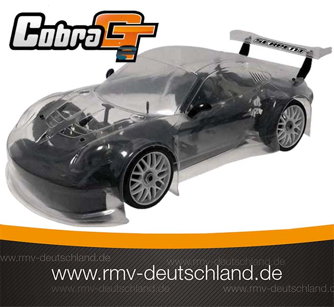 Tada ... Da isser – Serpent Cobra GTE LWB Raceroller im Porsche 911 Turbo-Look