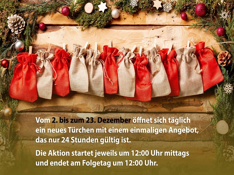 Der große Adventskalender bei RMV Deutschland – Tägliche Highlights