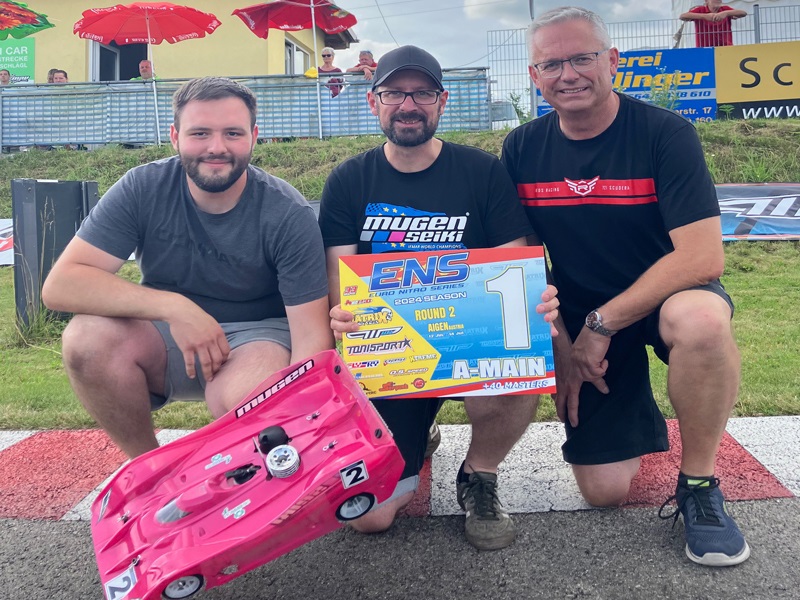 Rennsieg in der Klasse 40+ beim ENS Aigen Round 2