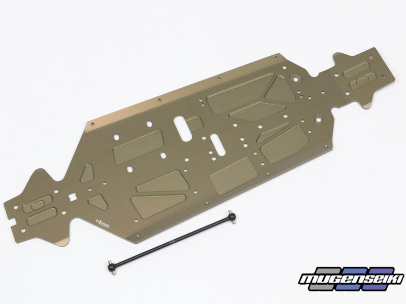 Neuheit bei Mugen Seiki – Das +4mm Chassis für den MBX8R 1:8 Nitro Buggy