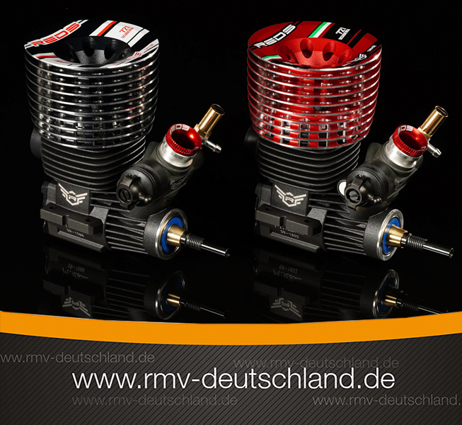 Detailverbesserungen und Facelift für den REDS 721 Scuderia RC Motor