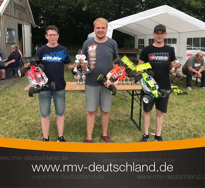 6. Lauf zum NRW-Cup 1:8 Buggy auf dem Capellenring in Coesfeld