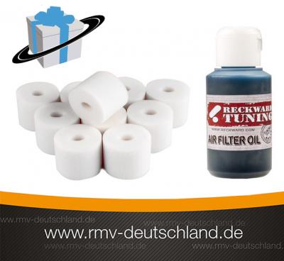 RT Luftfilterschaumstoff mit Öl für Mugen MBX-7/8 als 10er Set: wenn weg, dann weg! 