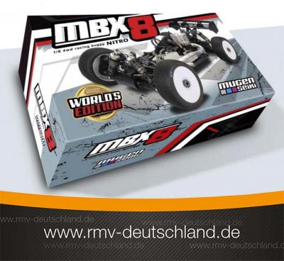 Keep it simple – Mugen Seiki MBX-8 Worlds Edition frisch eingetroffen