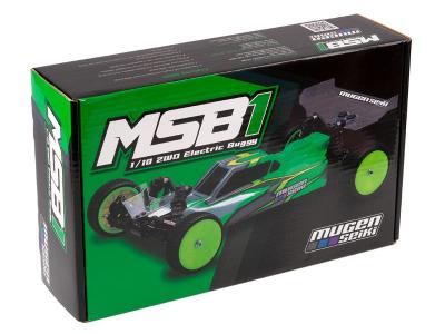 Ersatz- und Tuningteile eilen für den Mugen MSB1 Elektrobuggy herbei