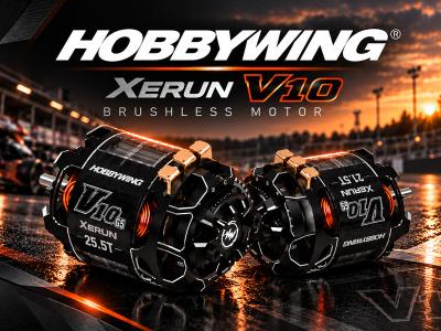 Hobbywing Xerun V10 G5 jetzt auch in 21.5T sowie 25.5T Torque über uns erhältlich