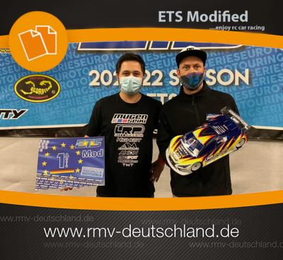 Platz 1 für Mugen MTC2 – Ronald Völker gewinnt ETS Modified Gesamtwertung