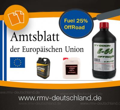 EU-Verordnung greift – Ab Februar 2021 nurmehr Treibstoffe mit 16% Nitromethan