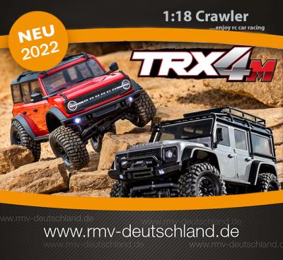 Klein und handlich und dennoch ein ganz Großer – Traxxas TRX-4M im Maßstab 1:18