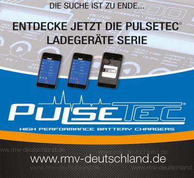 Pulsetec-Ladegeräte neu im Produktsortiment von RMV Deutschland