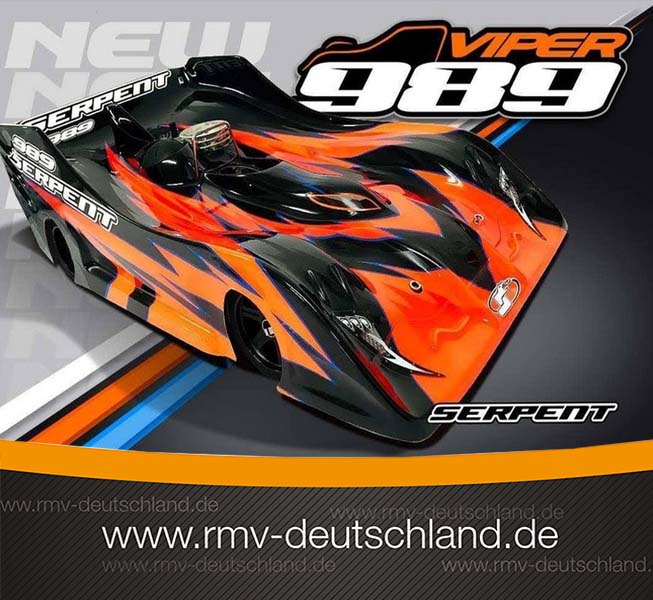 Neuer Serpent Viper 989 Verbrenner-Glattbahner – Mission wird fortgesetzt