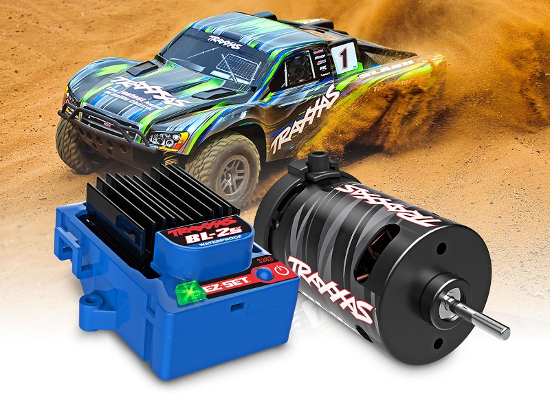 Neue BL2s-Antriebe für Traxxas Rustler, Slash und Stampede