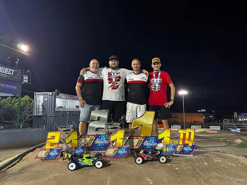 REDS Racing Buggy 721 Superveloce Pro Gen3 EUROS EDITION tuned Nitro Motor ENBU0036