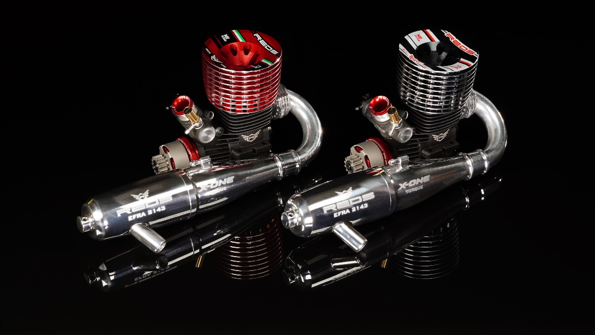 REDS 721 Scuderia GEN2 RC Motoren sind in vier Konfigurationen lieferbar